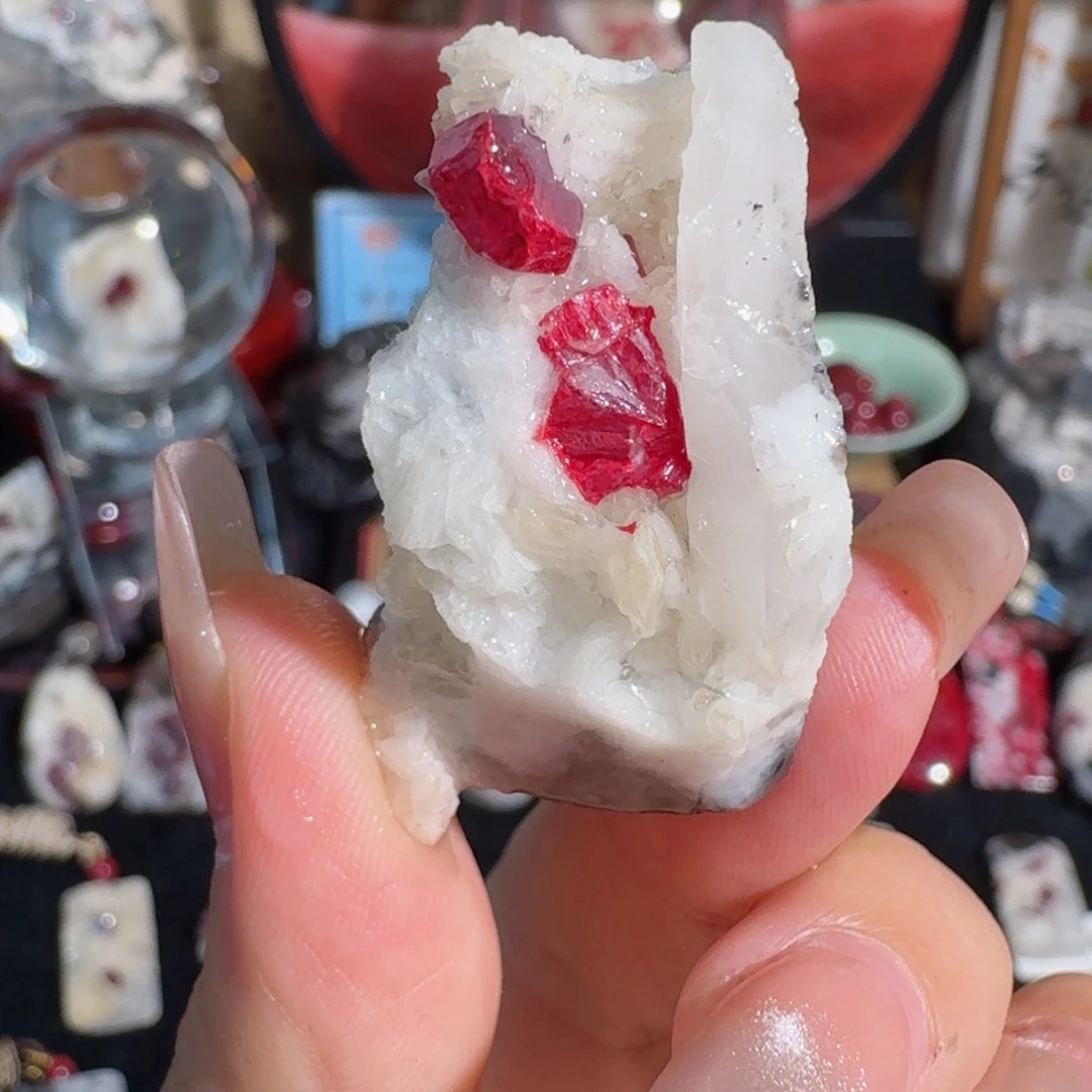 天然辰砂朱砂毛料