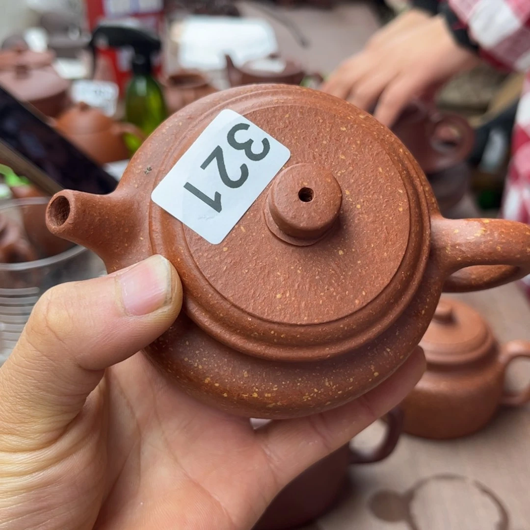 紫砂茶壶降坡泥德中210左右瑕疵