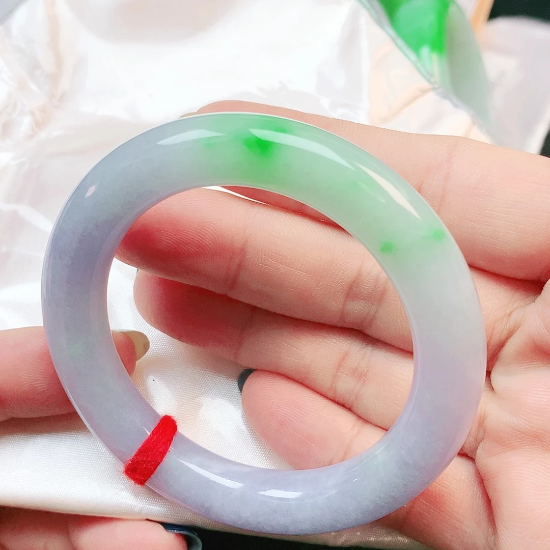 未镶嵌手镯翡翠圆条2885