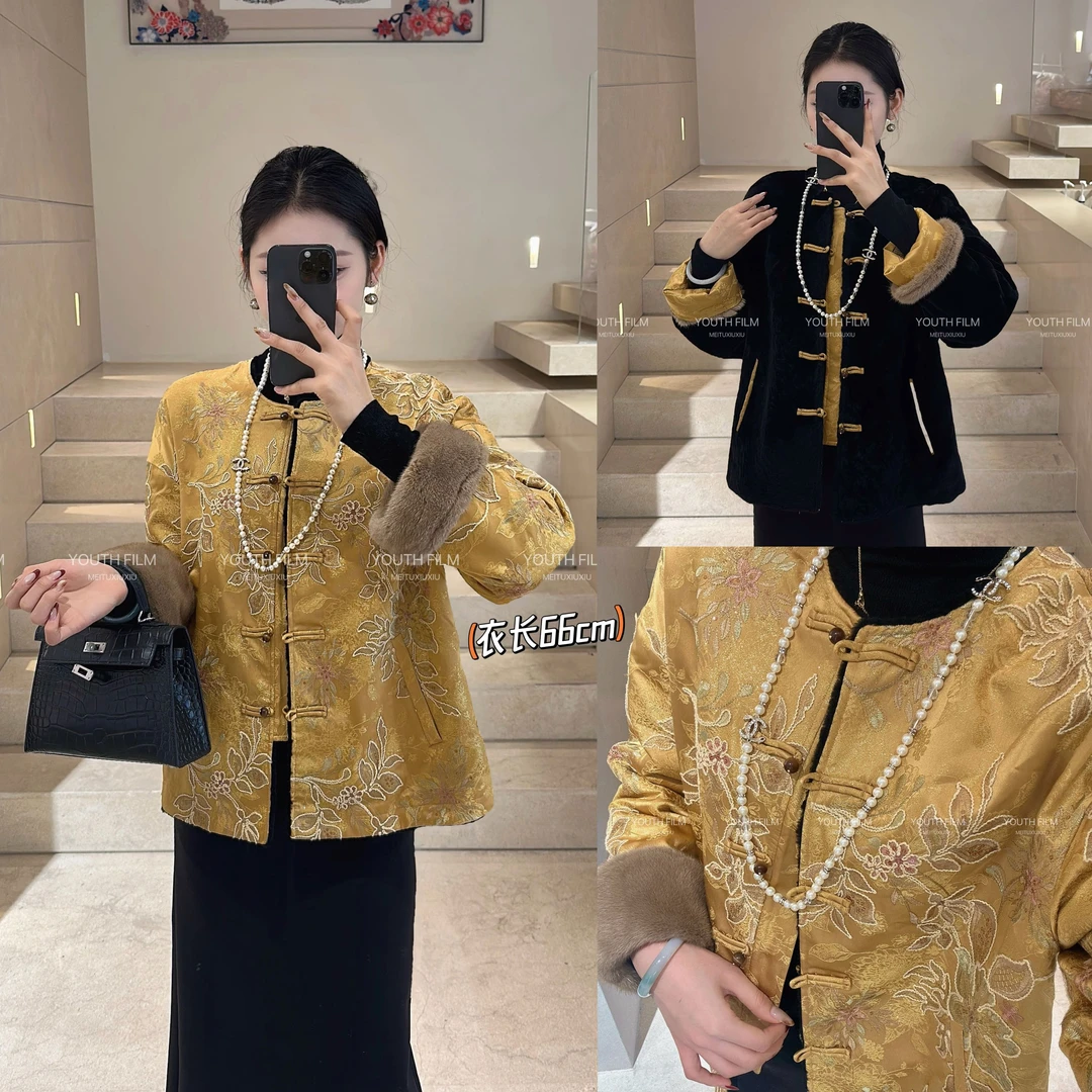 【YOUTH FILM】金风玉露~皮毛一体外套10925