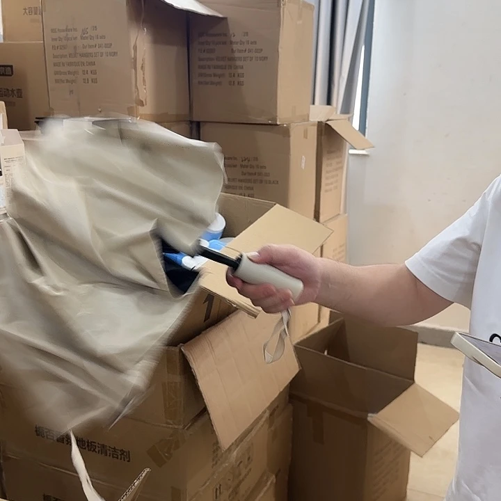 晴雨两用雨伞米白色