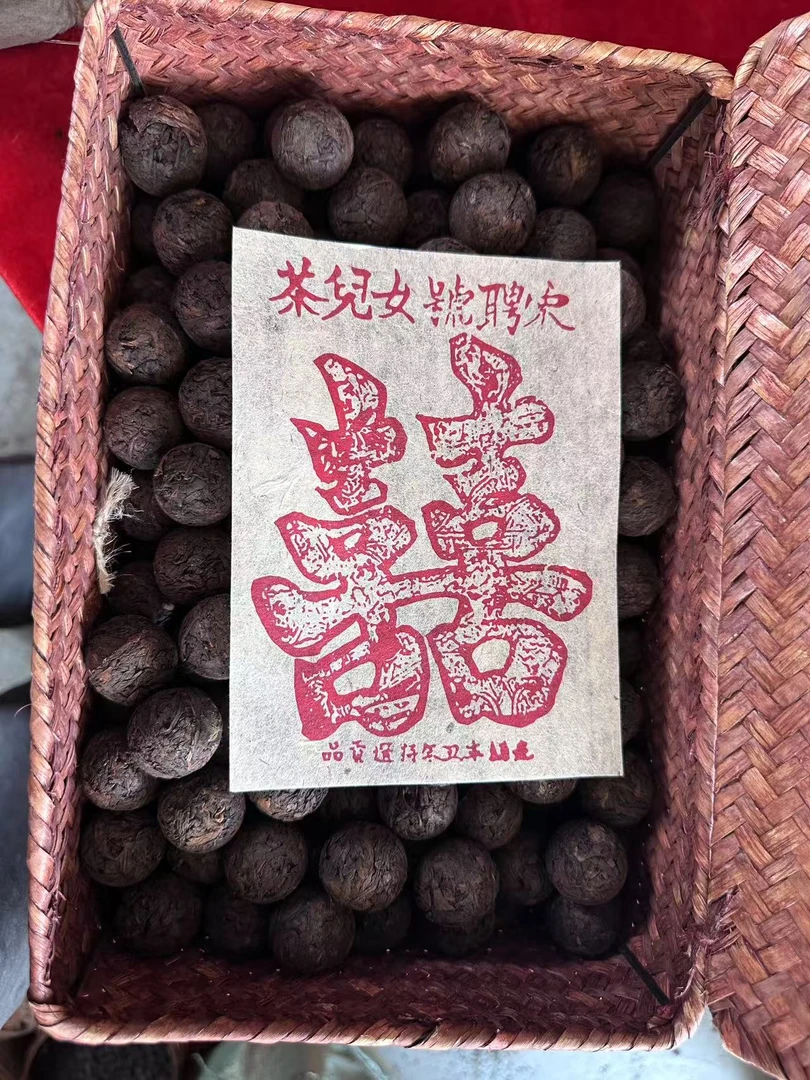 云南普洱茶1917年宋聘号女儿茶曼松龙珠老生茶3000g拍5发6