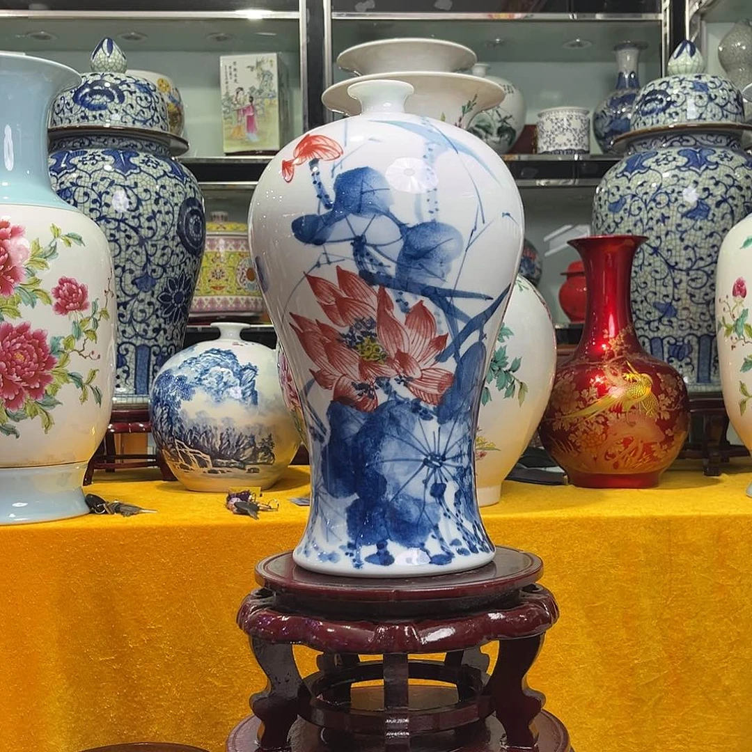景德镇陶瓷花瓶摆件