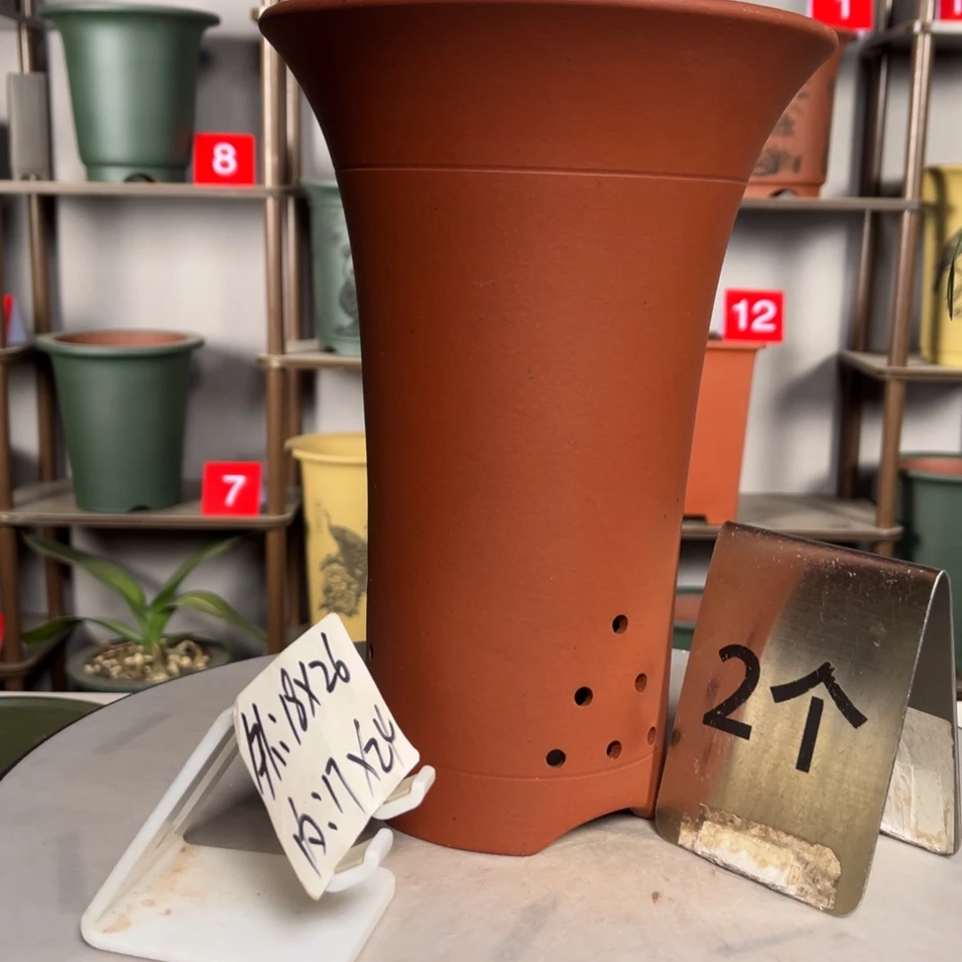 紫砂花盆紫砂花盆