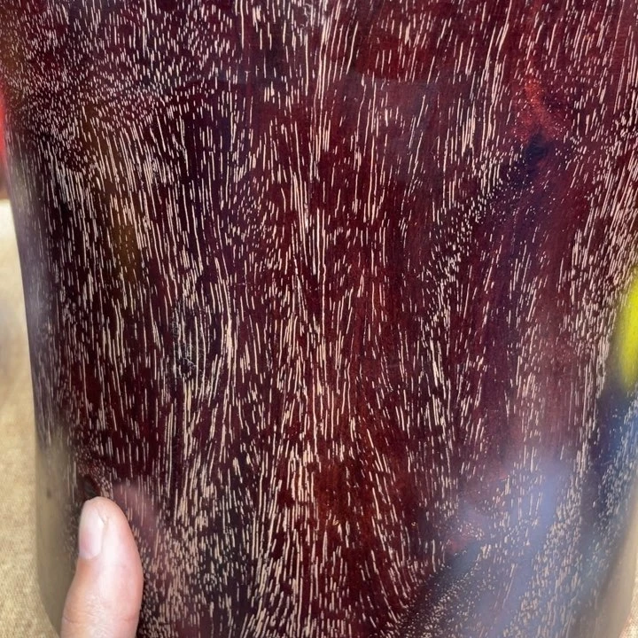 木黑*哥笔筒小叶紫檀