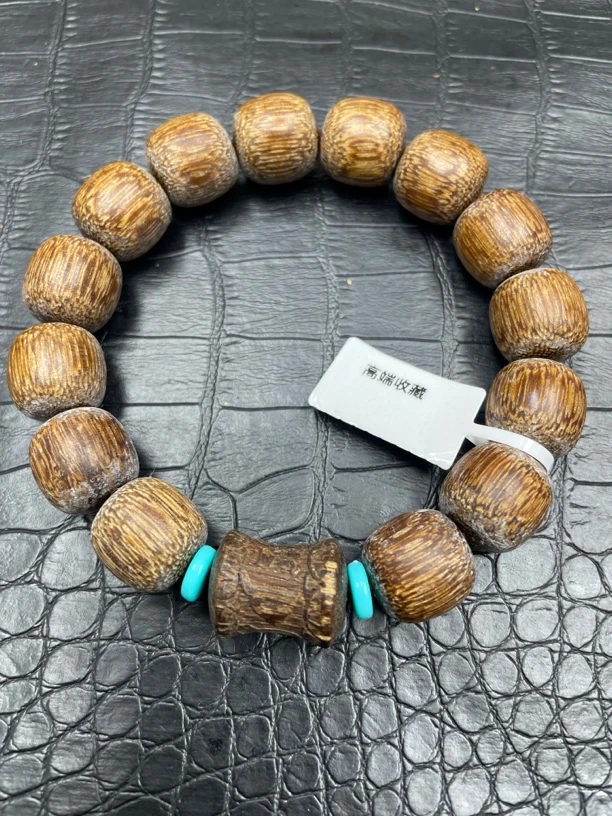B120琳姐家沉木桶珠手串