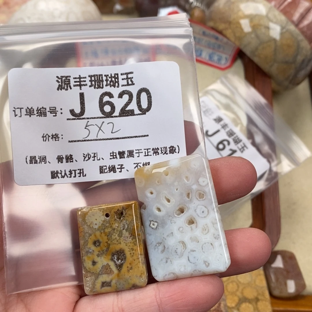 硅化玉颈饰未镶嵌O****B