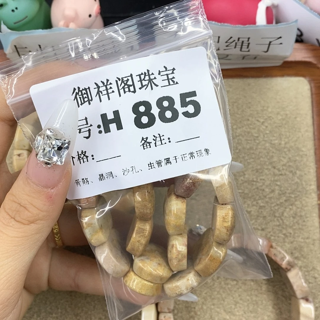硅化珊瑚（珊瑚玉）H未镶嵌T***a