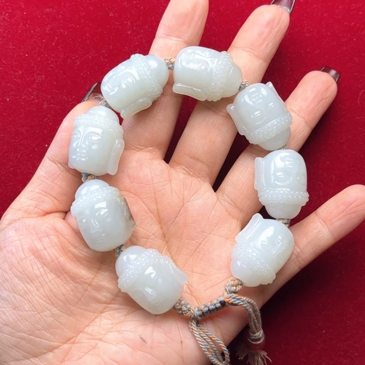 李***)和田玉未镶嵌挂件