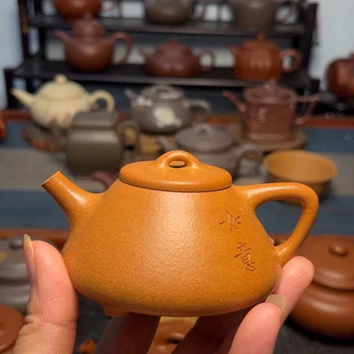 茶壶紫砂手工制作原矿紫砂