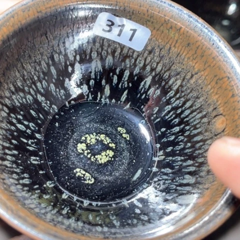 茶盏原矿原釉柴烧建盏