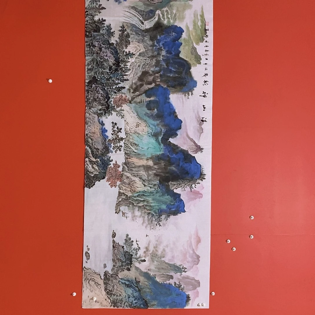 国画山水花鸟国画作品