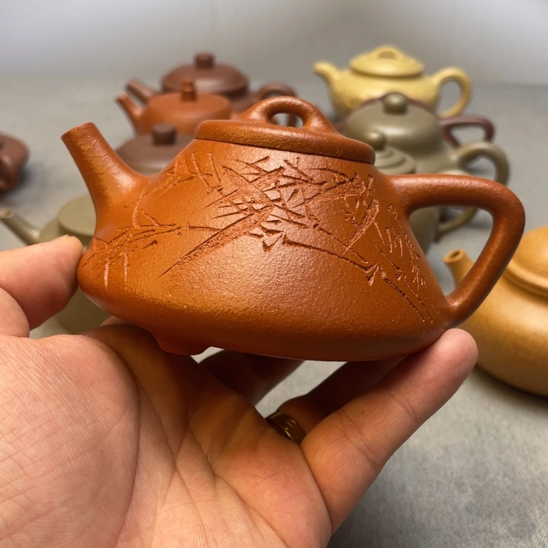 紫砂茶壶又*全手子冶