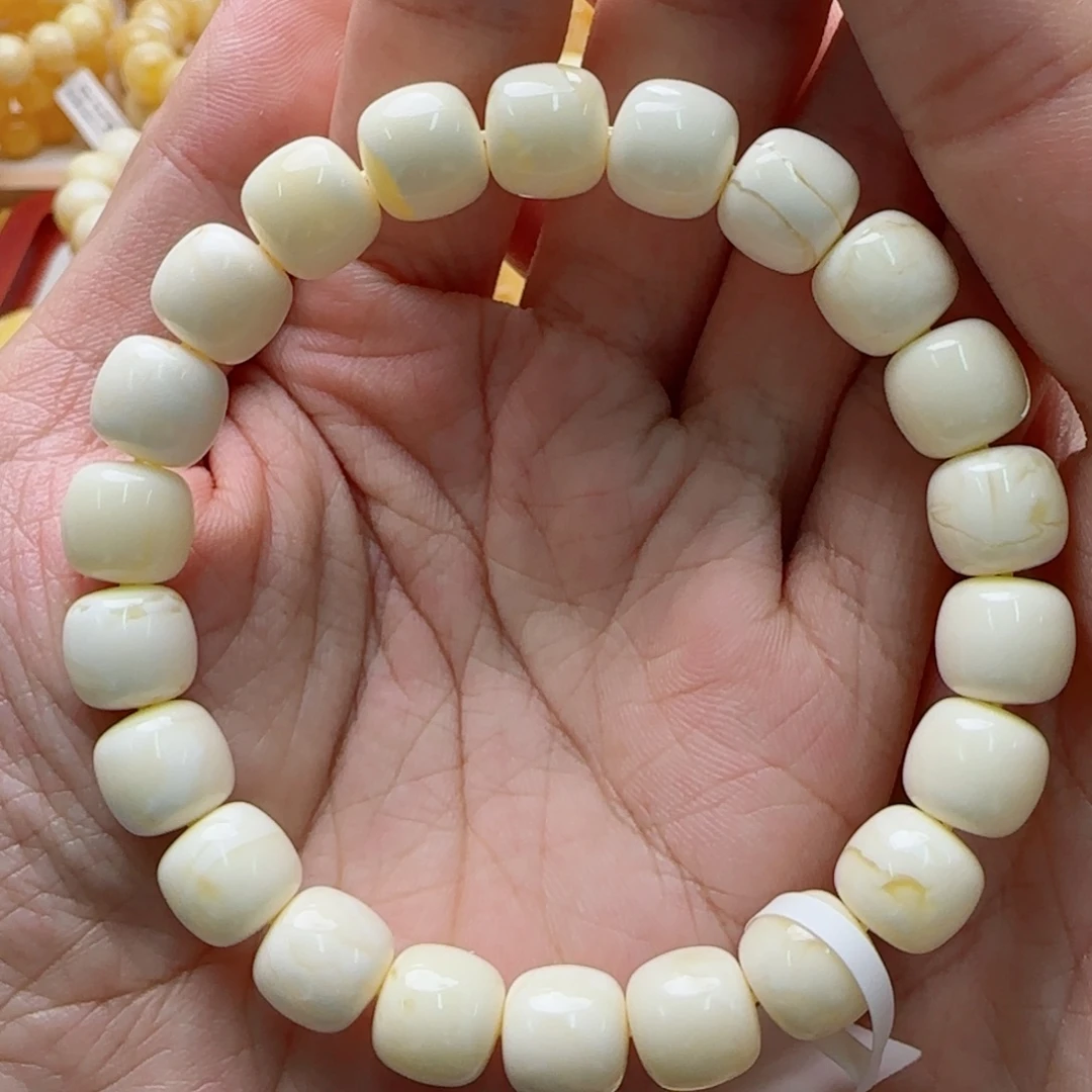 琥珀未镶嵌手链蜜蜡手串