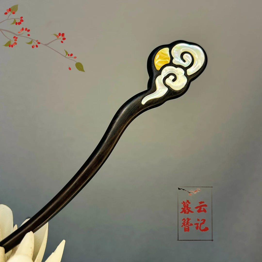 【栖月】原创设计发簪美学作品