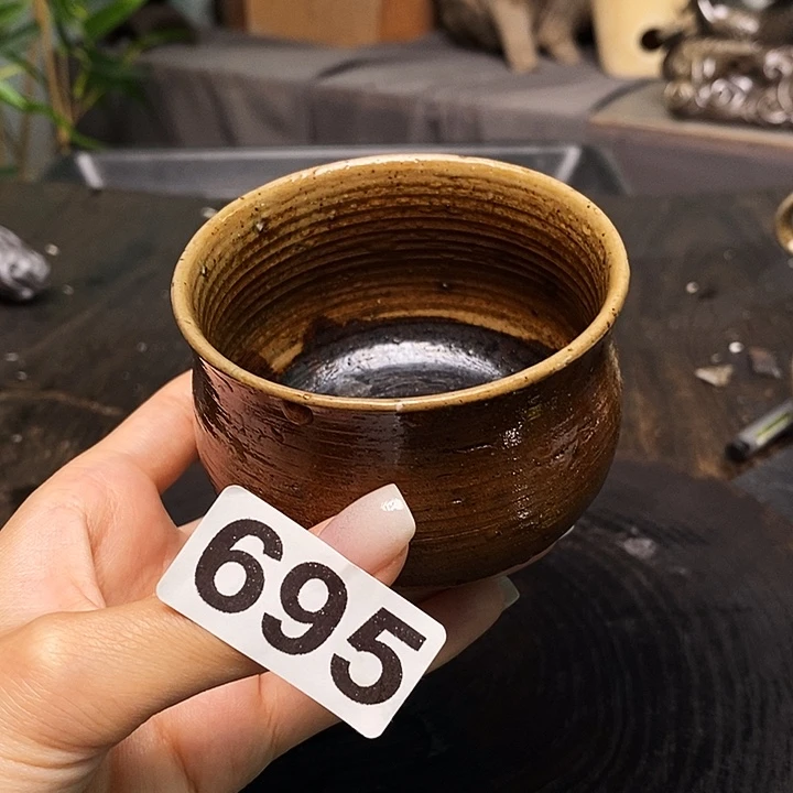 杯泥舍柴烧精品茶器