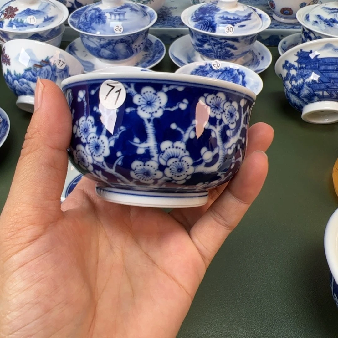 木木景德镇纯手工纯手绘茶具71