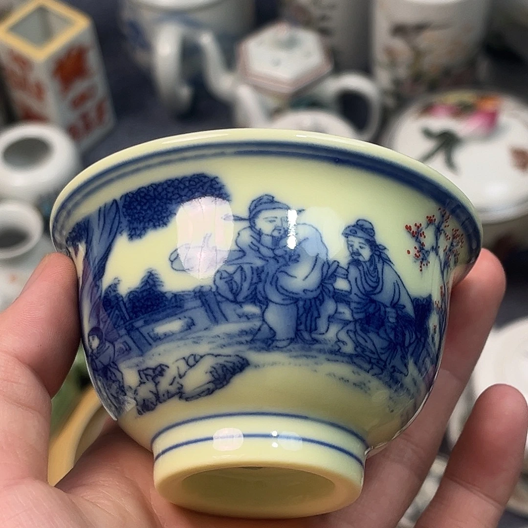 摆件景德镇陶瓷杯子