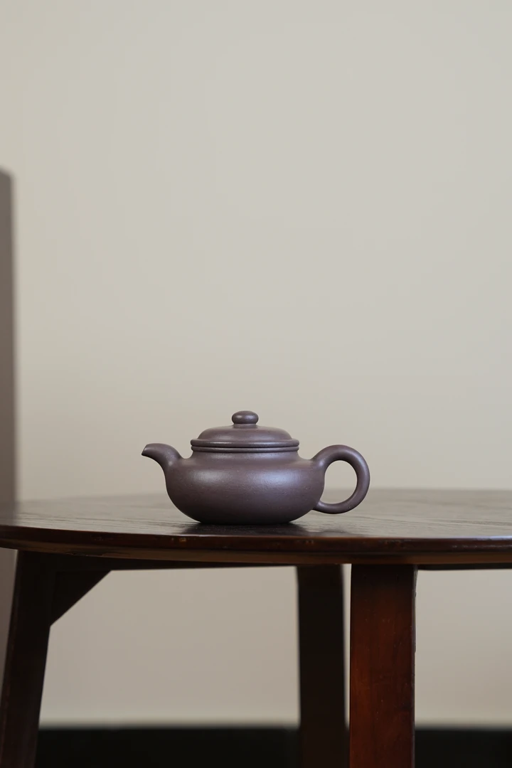 寿珍仿古张韦凤 原矿天青泥 全手工制作  容量260cc