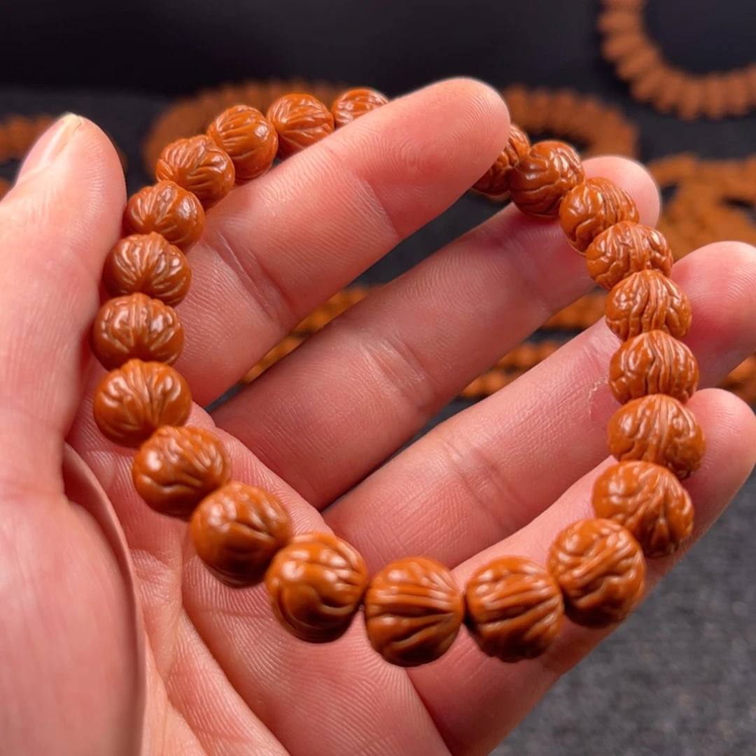 桃核手串5号链接手串