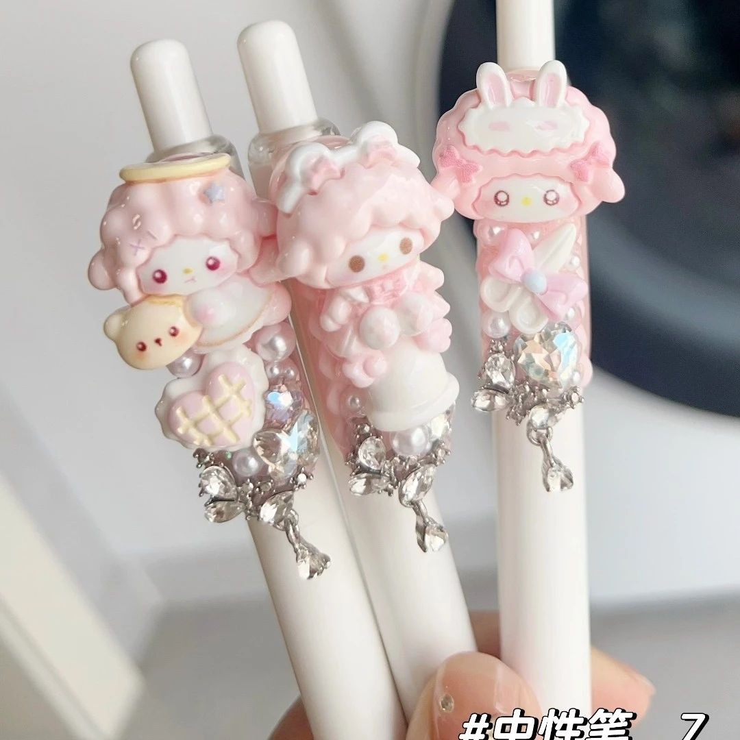 【手作笔礼盒】可爱重工DIY奶油胶创意萌粒开学必备中性笔