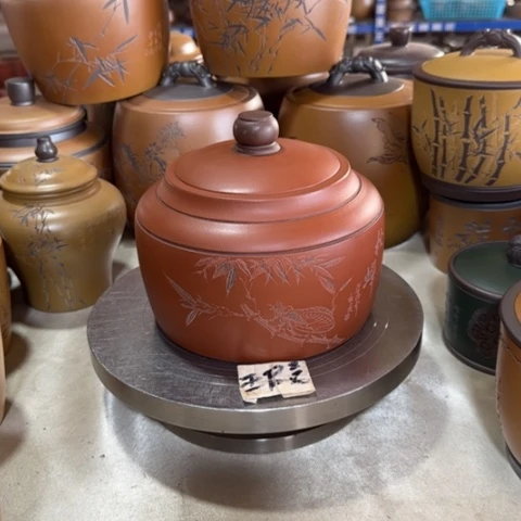 紫砂茶叶罐向**?。。。。。。。。