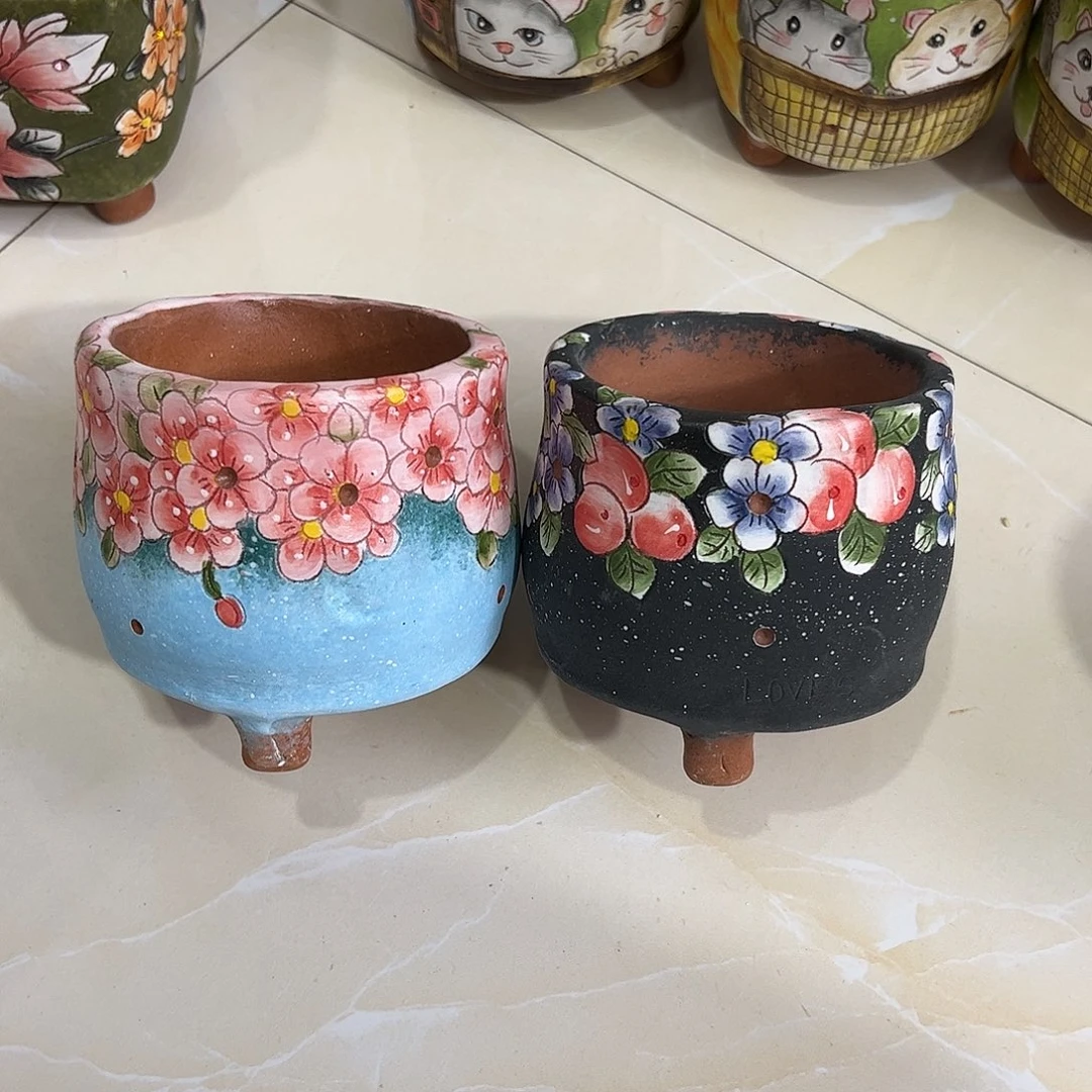 景德镇陶瓷花盆合****开景德镇陶瓷花盆