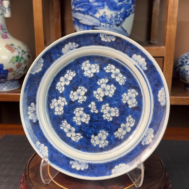 陶瓷00000001梅花盘子