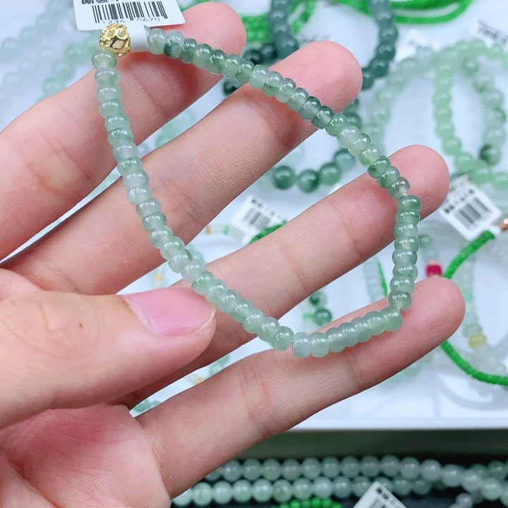 未镶嵌手链翡翠翡翠