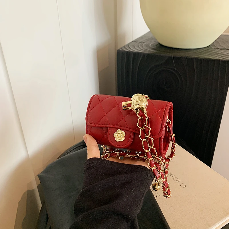 超超迷你包包小香风链条包女小巧精致口红包高级质感斜挎小方包