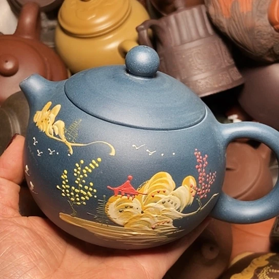 全手手工制作宜兴紫砂壶