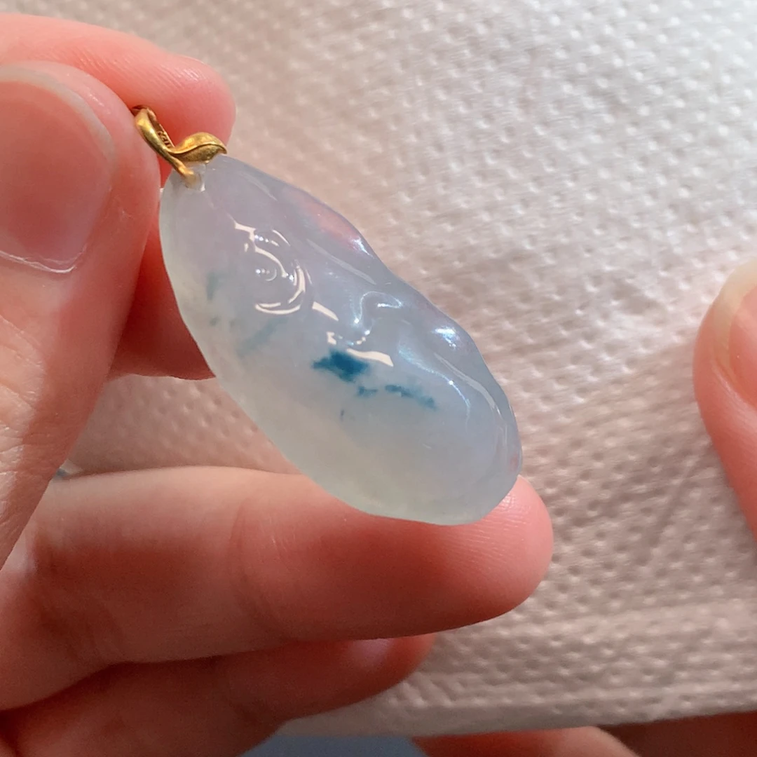 翡翠未镶嵌吊坠(不含链)27