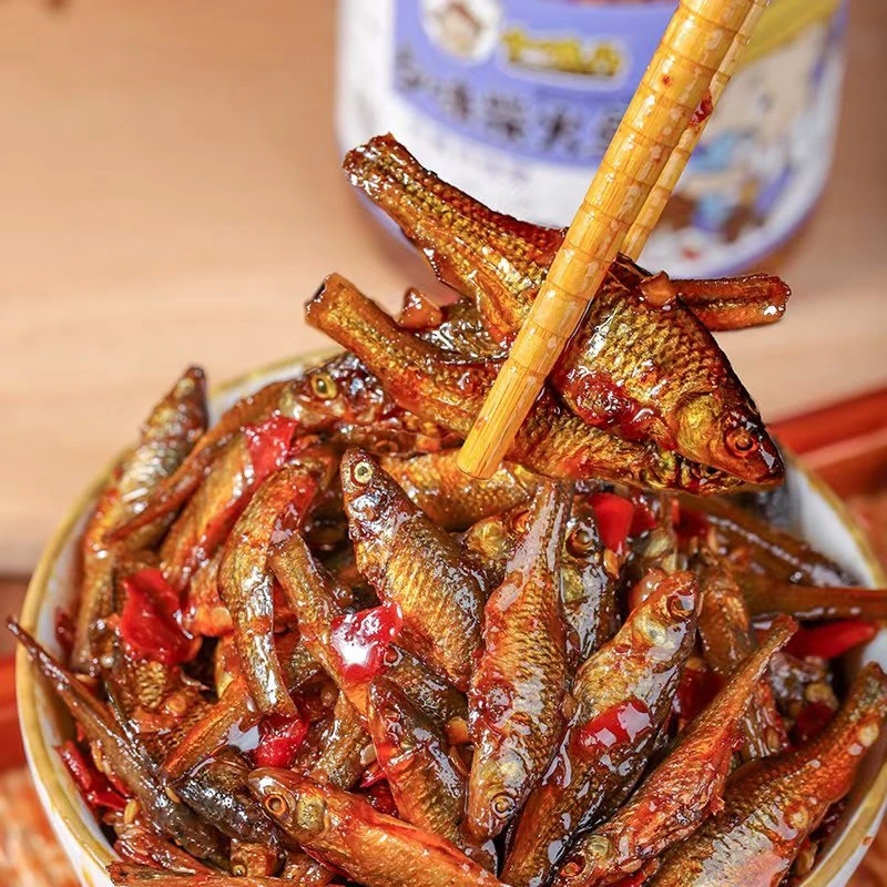 Xiao Wei Er/小味儿农家柴火鱼下饭菜湖南特色微中辣香辣香酥烘焙