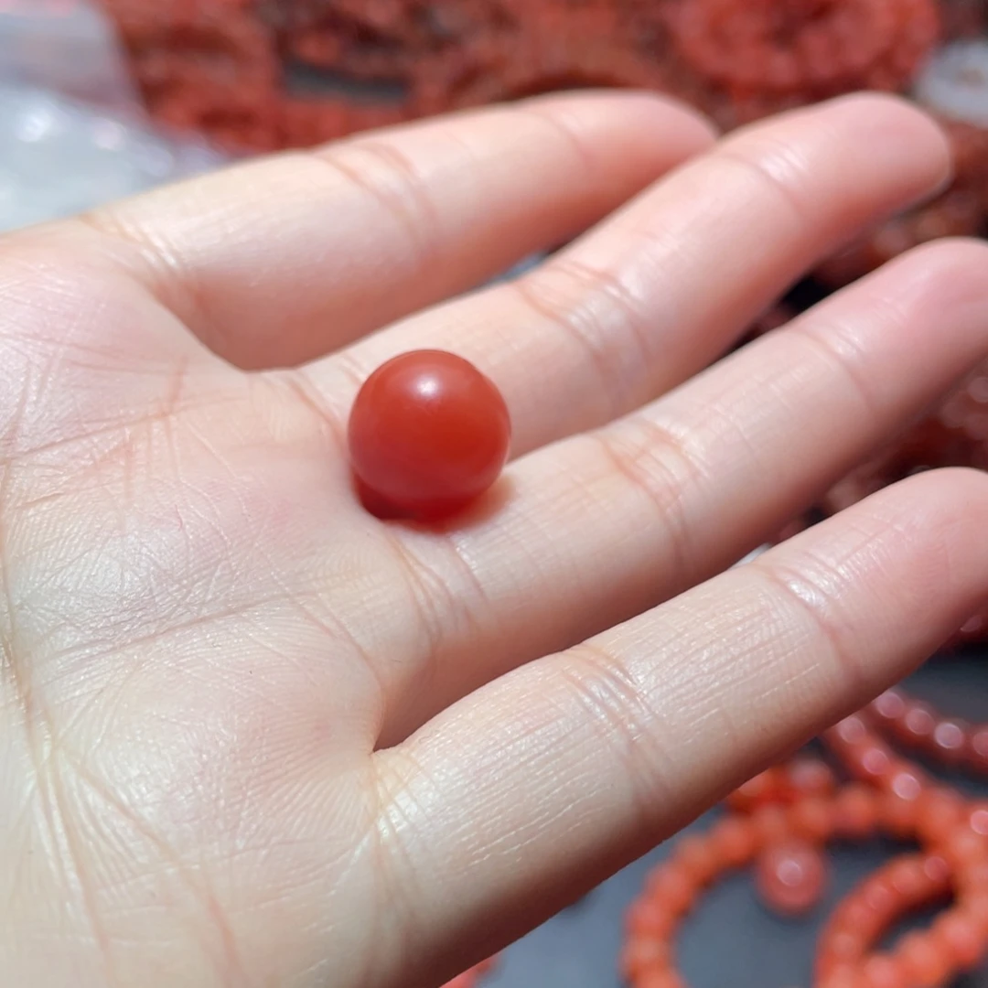 南红玛瑙手链未镶嵌文*咩