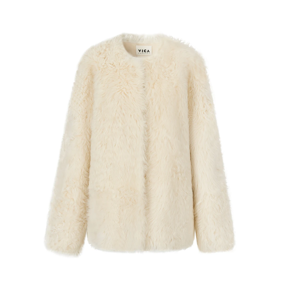 VICA VANESSA 设计师品牌米色外套VC74W15