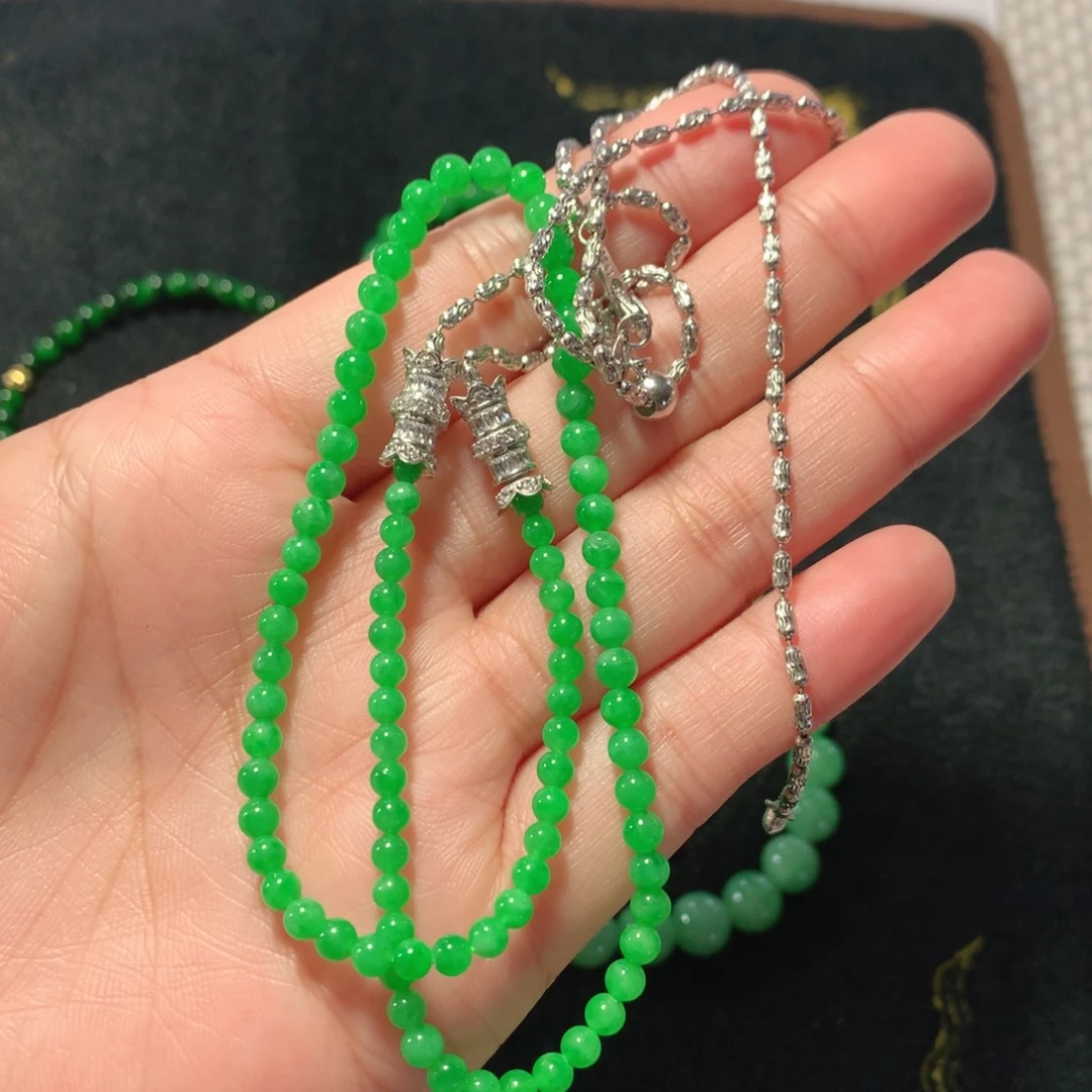 翡翠未镶嵌颈饰缅甸翡翠