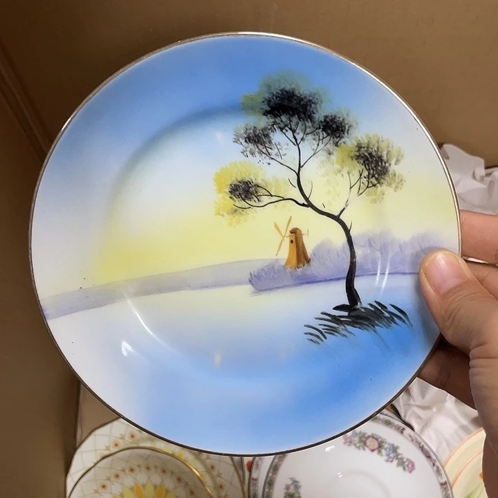 现代中古欧瓷瓷器陶瓷