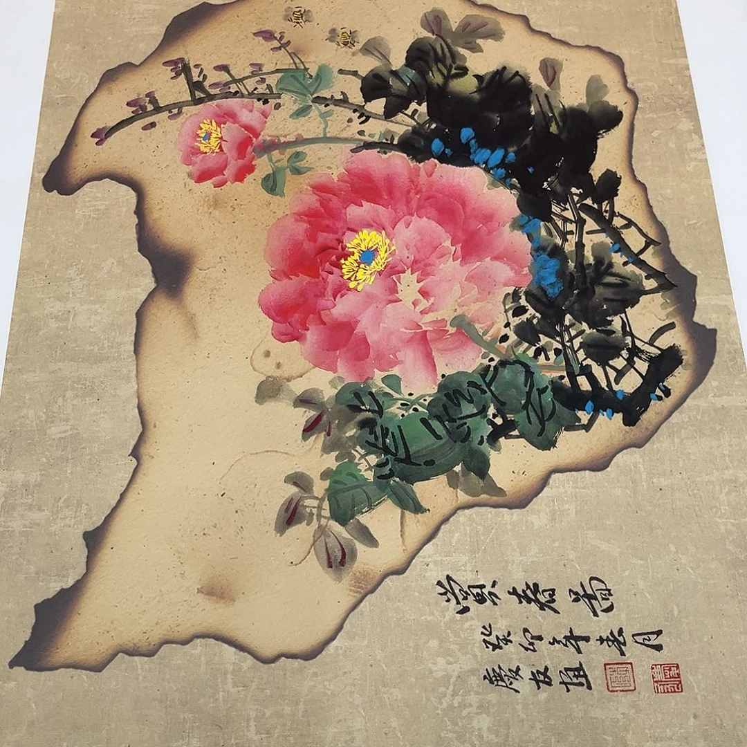 国画手绘国画作品