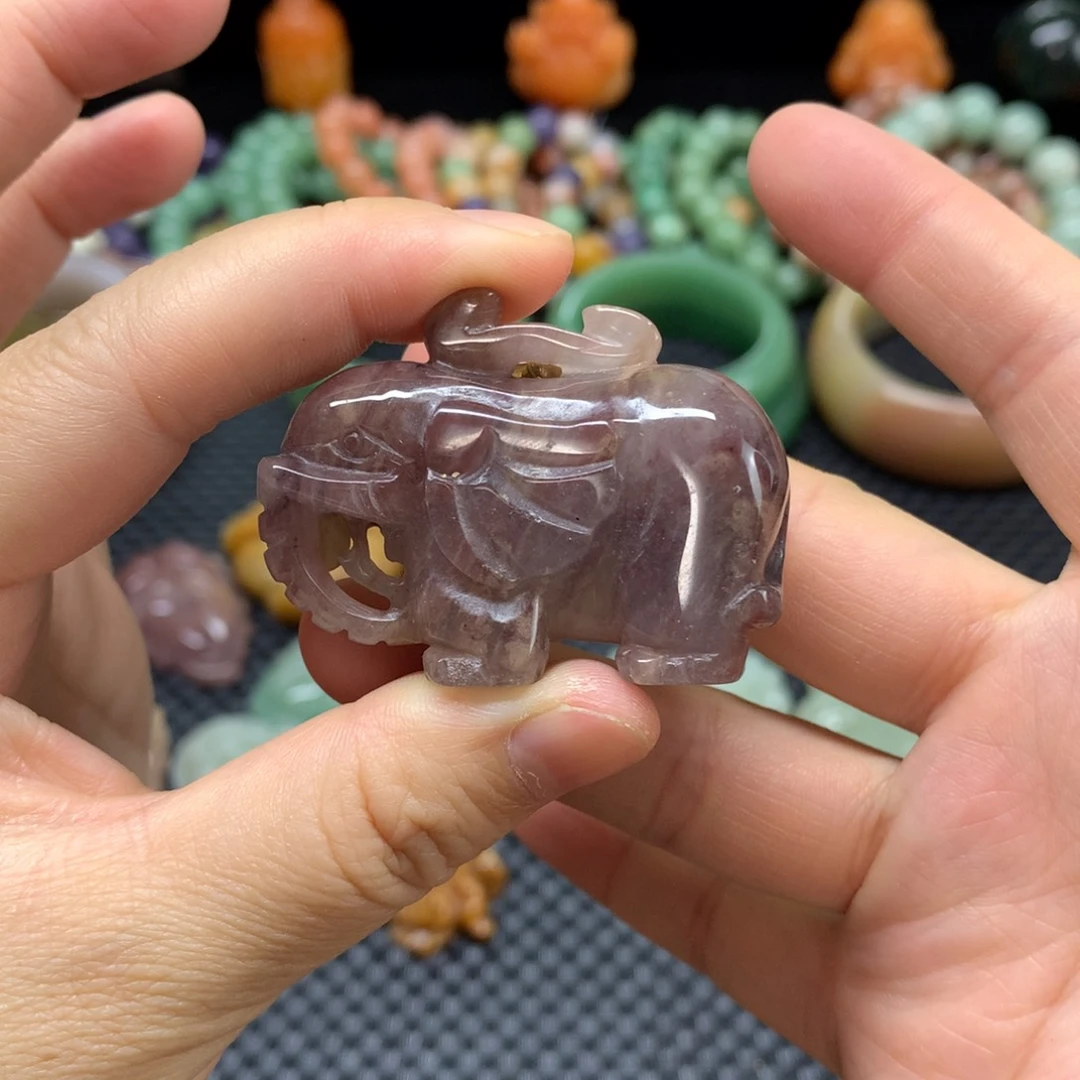 吊坠石英质玉未镶嵌