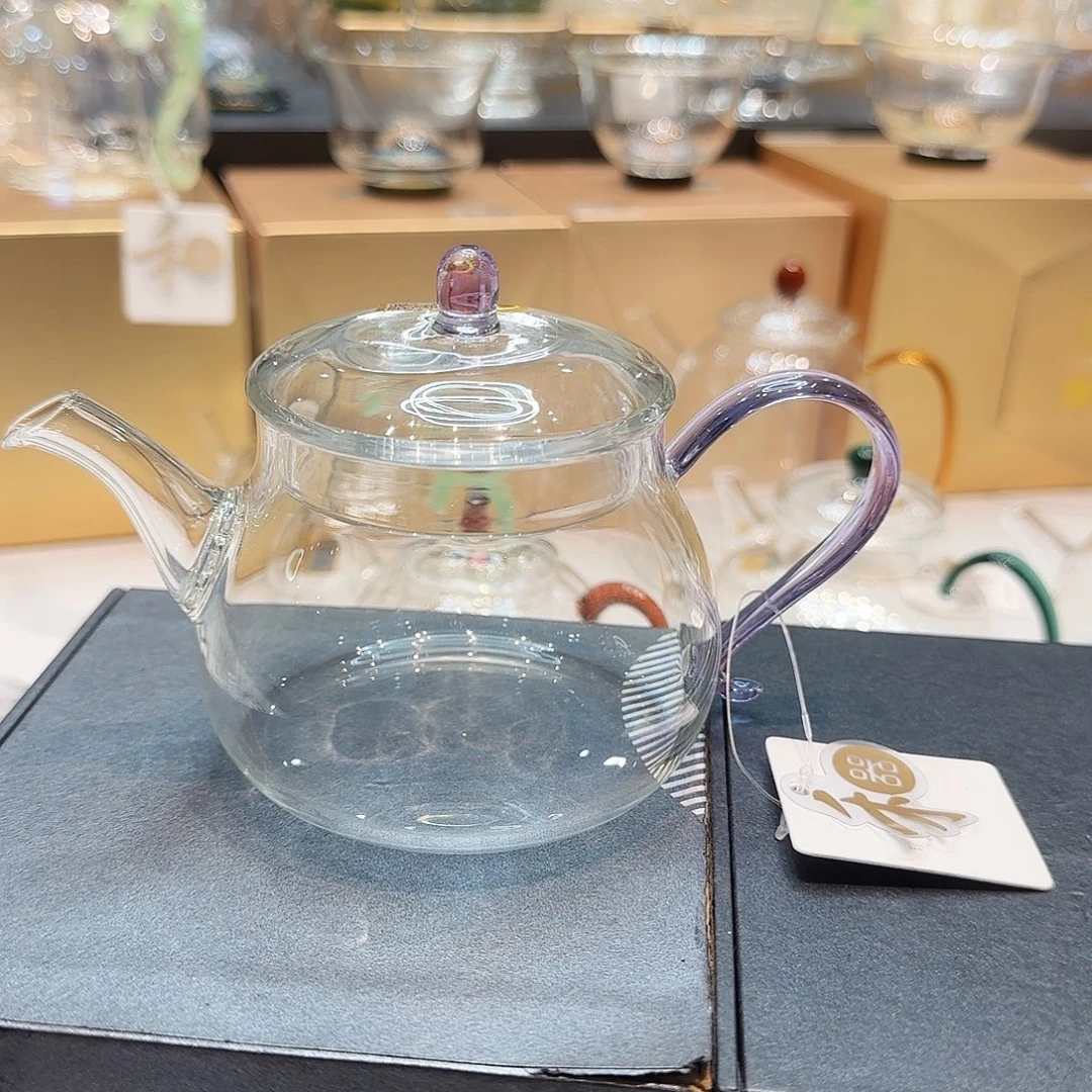 时***o禾器青云壶浅紫色