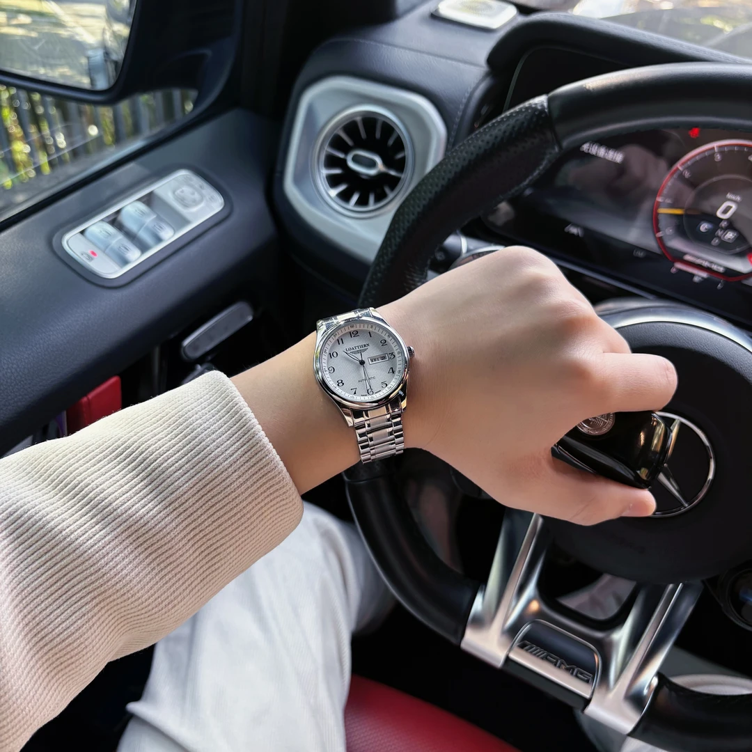 【专柜直发】新款名匠系列时尚男士腕表白盘/41MM/ LOATTIERN正品