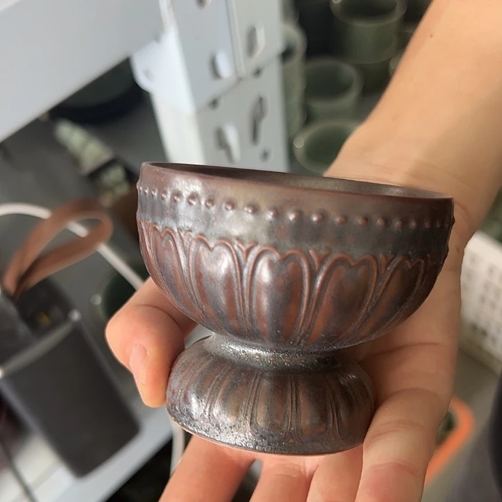 龙泉云间青瓷小米茶器