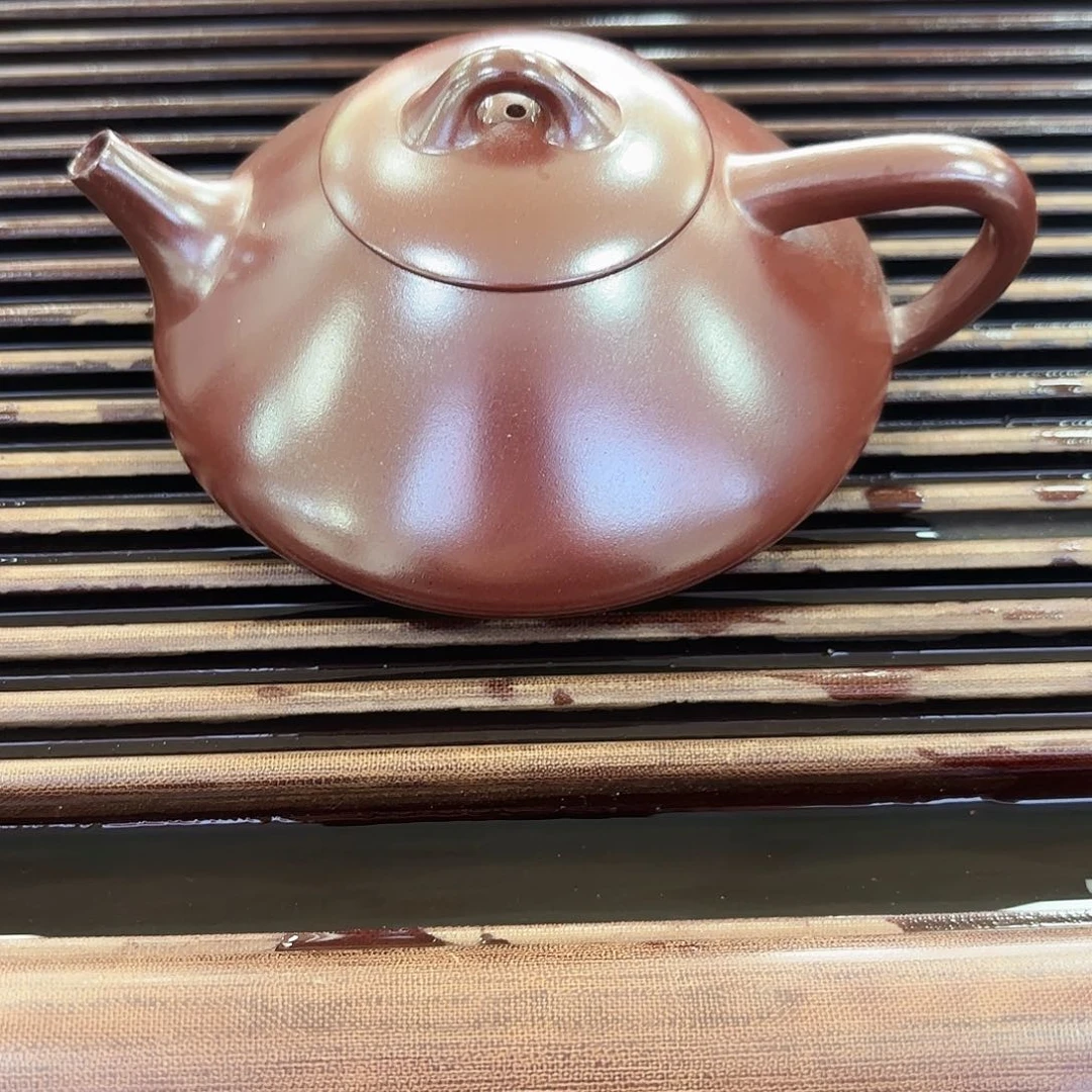 罐钦州坭兴陶石瓢壶150毫升