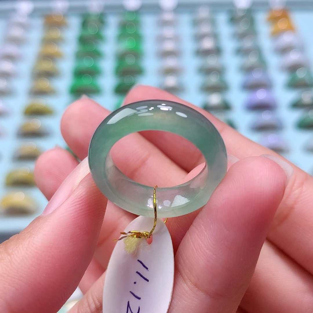 未镶嵌戒指翡翠1112圈