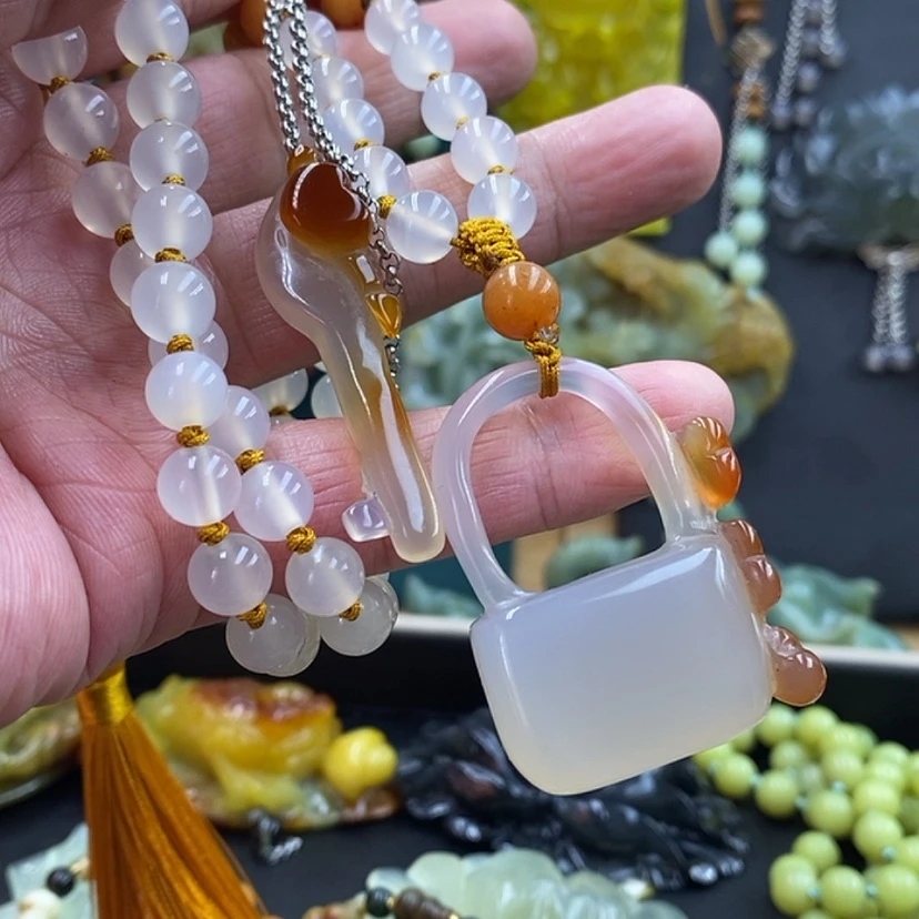 【闪购商品】未镶嵌吊坠(赠链)玛瑙/玉髓一****8