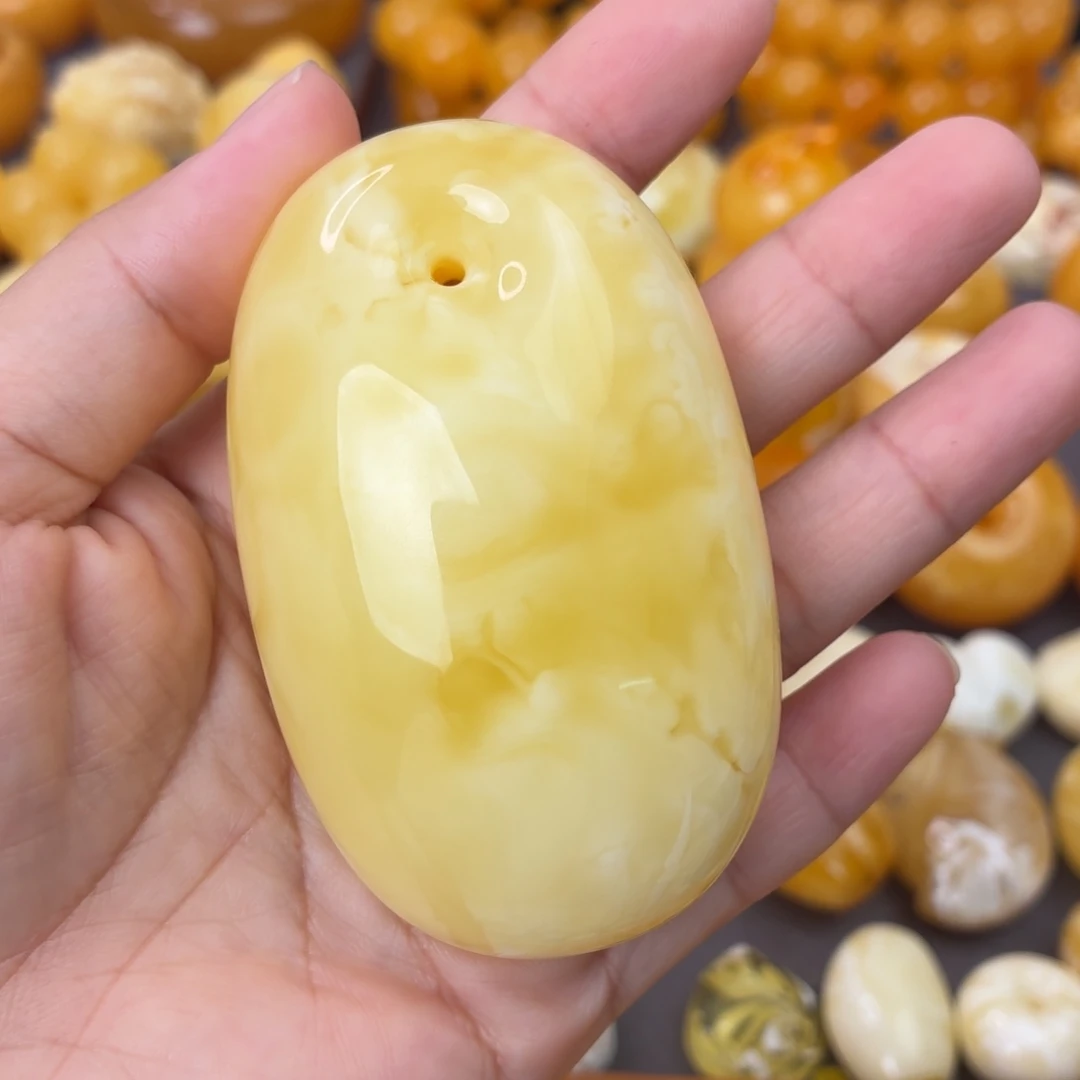 裸石蜜蜡未镶嵌蛋面