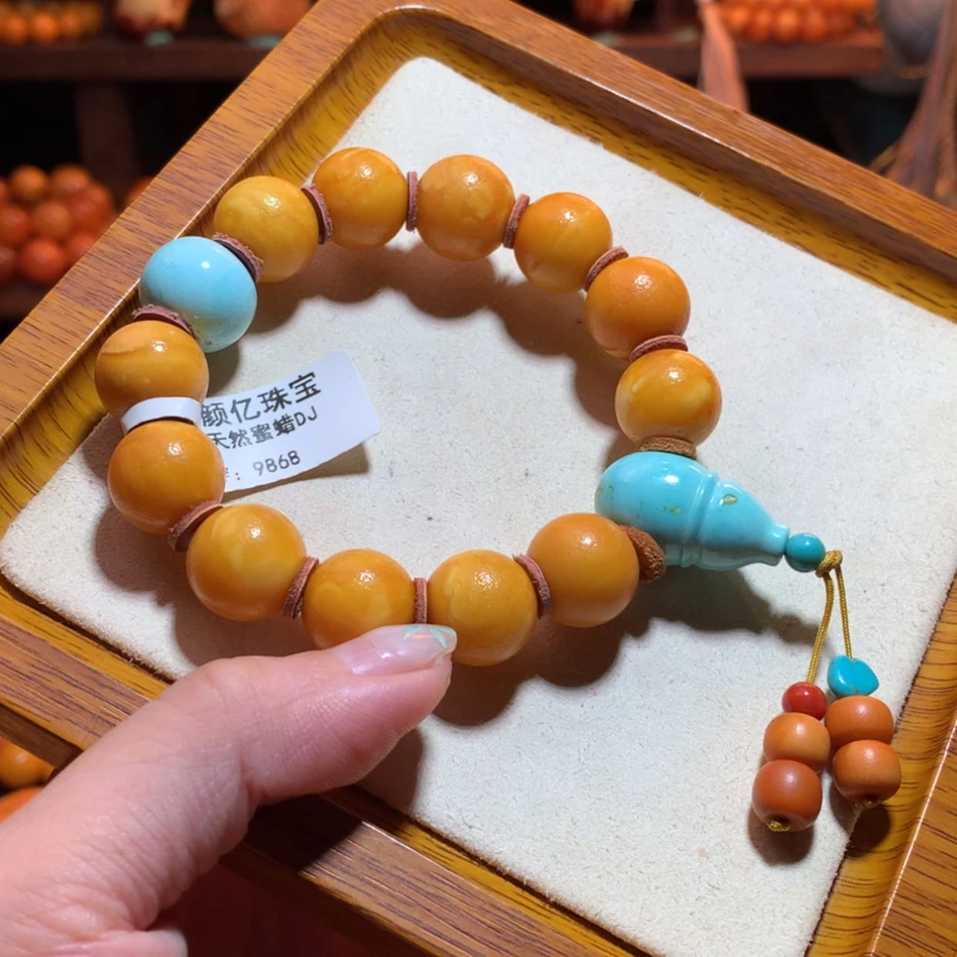 【闪购商品】手串蜜蜡未镶嵌蜜蜡手串