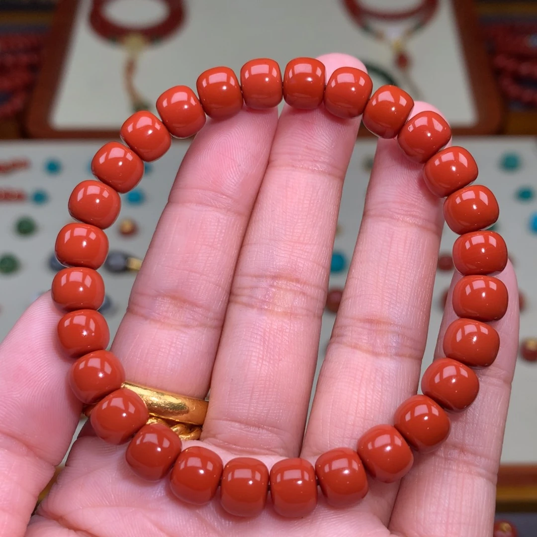 南红玛瑙未镶嵌颈饰