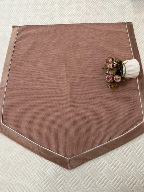 雪尼尔沙发靠背巾80*80微瑕～Y59