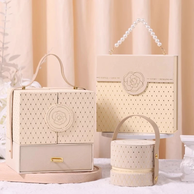 伴手礼盒空盒子生日礼品盒礼物盒礼盒包装喜糖盒高级感ins风精致